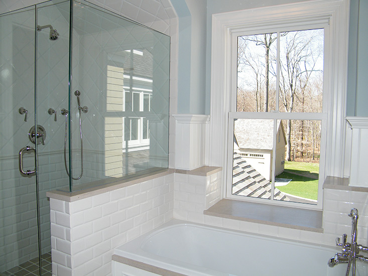 Custom Designed Bath and Showers